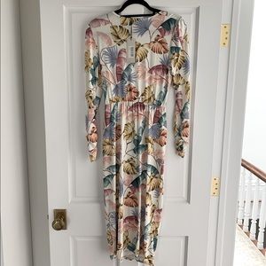 Floral Long Sleeve Dress